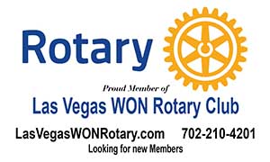 Las Vegas WON Rotary Club new members welcome